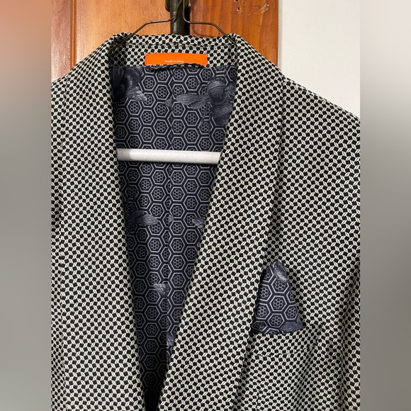 Tallia Formal The Mason Fit Tuxedo Jacket for Men - Picture 3 of 11